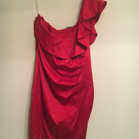 One shoulder dress - Picture 2 of 2